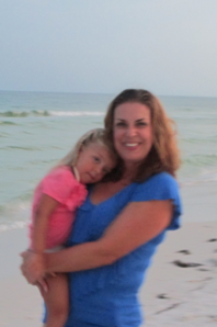 Olivia, age 3, and Kimberly Mann, age 41
